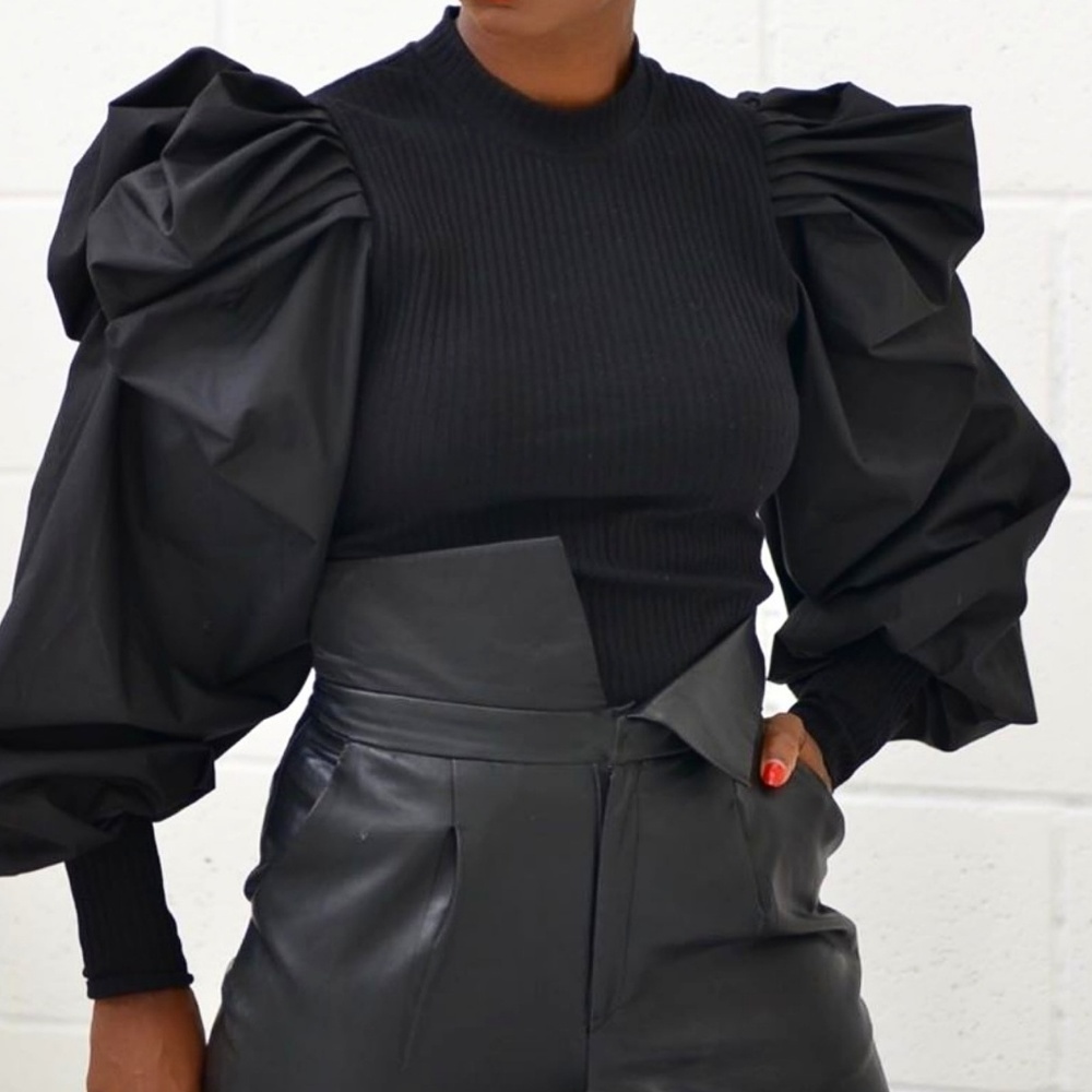 Dramatic Sleeves Top